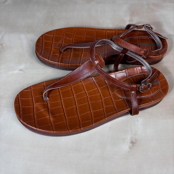 Sam Edelman Naomi Leather T-Strap Sandals - Women's Size 6.5 - Picture 3 of 6